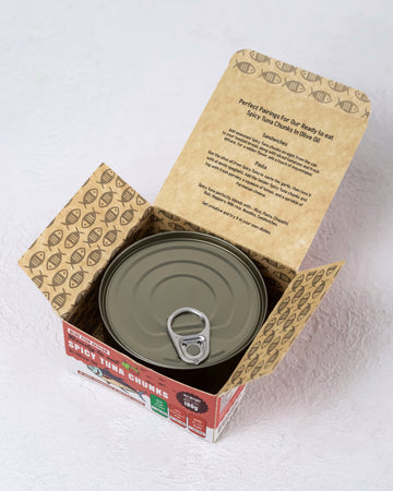 Spicy Tuna Chunks in Olive Oil